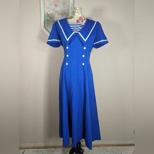 Vintage 80s Leslie Lucks Dress